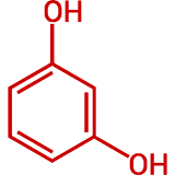 Resorcinol Molecular Symbol